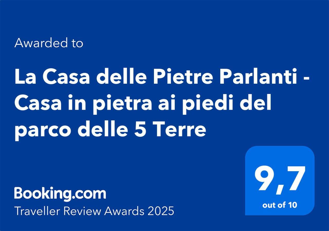 La Casa Delle Pietre Parlanti - Casa In Pietra Ai Piedi Del Parco Delle 5 Terre Bed and Breakfast Biassa Buitenkant foto